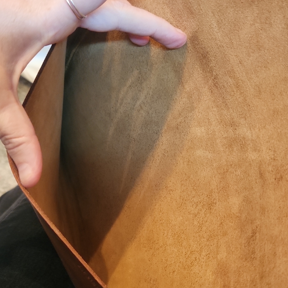 Classic Brown Leather Laptop/tablet Sleeve - Picture 5 of 7